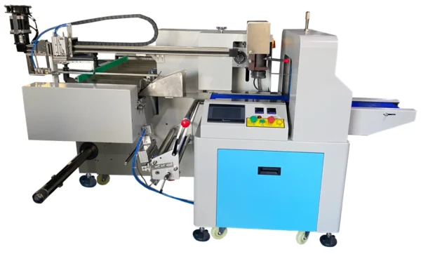 Disposable cup lid single row fully automatic counting and packaging machine