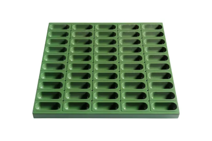Mesoforming Molding Plate with Polymer Material Grid