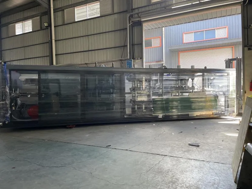 Mesoforming Thermoforming Machine in factory, ready for global packaging production & export.